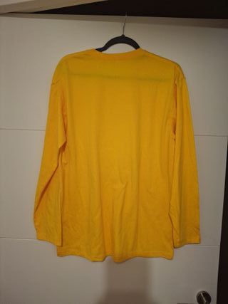 Camiseta amarilla oso estampado M