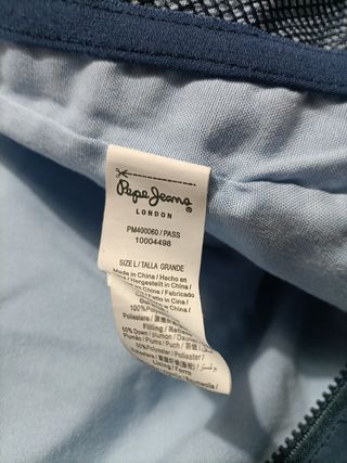 Chaleco Pepe Jeans Azul Talla L