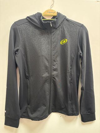 Sudadera Mujer Bullpadel Negra