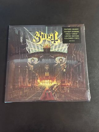 Ghost Meliora LP vinilo naranja impera popestar