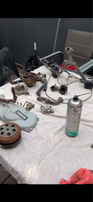 Despiece Yamaha Aerox