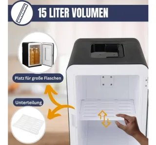 Mini nevera 15L Frío/Calor 230W/12V
