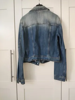 Cazadora vaquera Benetton Talla L