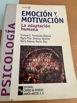 Libro Psicología Emoción y motivación