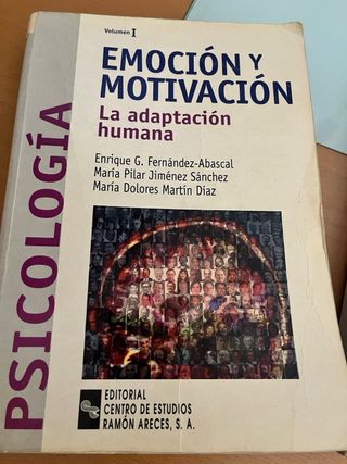 Libro Psicología Emoción y motivación