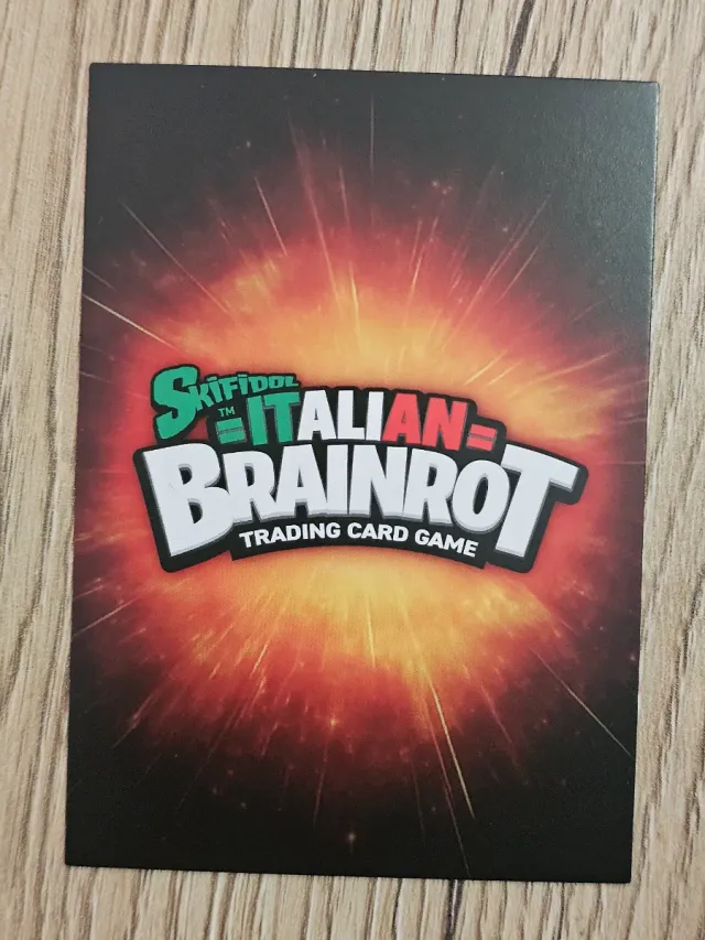 Carta Brainrot Nucleare MECHA - Serie Gamma