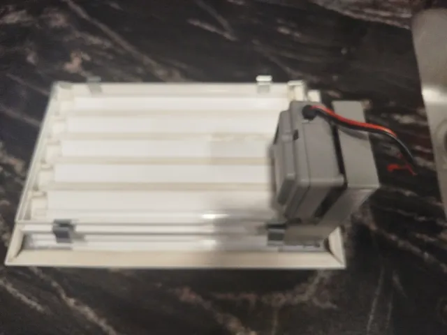 Rejilla Airzone RINT Motorizada 25x15cm