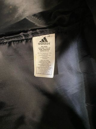 Bandolera Adidas Negra y Gris