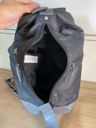 Bandolera Adidas Negra y Gris