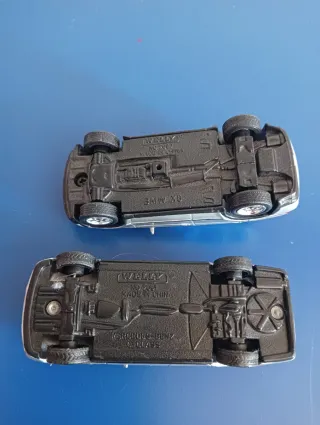 Lote 2 Miniaturas Mercedes y BMW 1/64