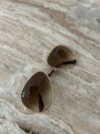 Gafas de sol Ray-Ban Aviador Marrón/Dorado