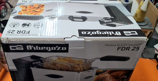 Fritadeira Inox Orbegozo FDR 25