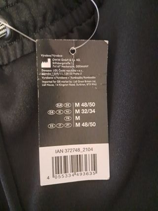 Pantalón chándal Crivit Negro
