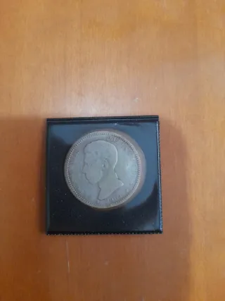 Moneda 1 pts Alfonso XIII 1904