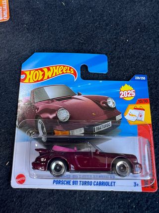 Hot Wheels Porsche 911 Turbo Cabriolet 2025