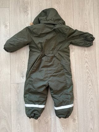 Mono nieve 2-3 años verde