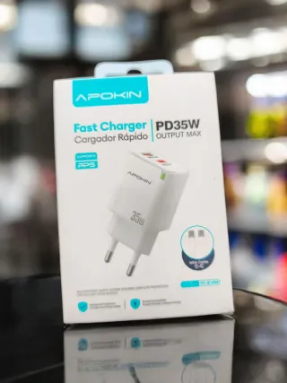 Caricatore Apokin da 35 W - Doppia uscita USB di tipo C