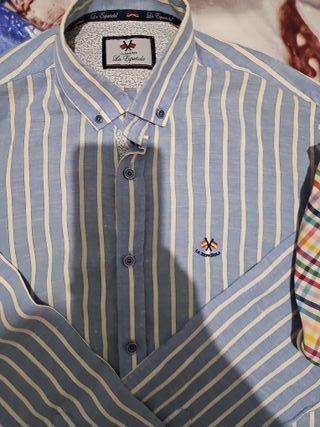 Lote 2 Camisas Hombre La Española Rayas
