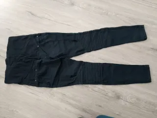 Pantalones premamá negros talla 40