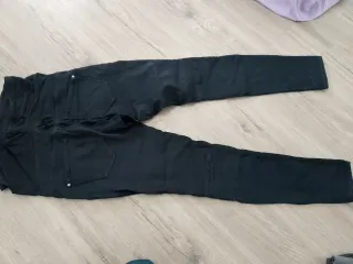 Pantalones premamá negros talla 40