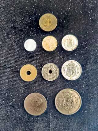 Lote monedas españolas antiguas