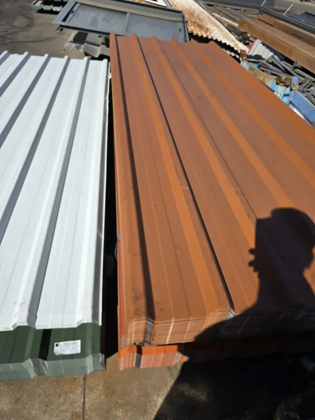 Chapas de tejado nuevas