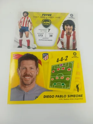 Cromo Futre y Simeone LaLiga 2021-22