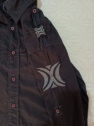 Camisa Negra PD&C Hombre Algodón Talla M