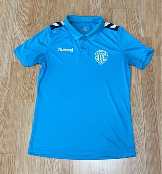 CD LUGO POLO PASEO TALLA M AZUL HUMMEL 