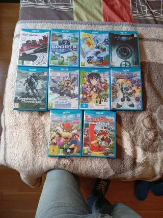Lote 10 Videojuegos Wii U