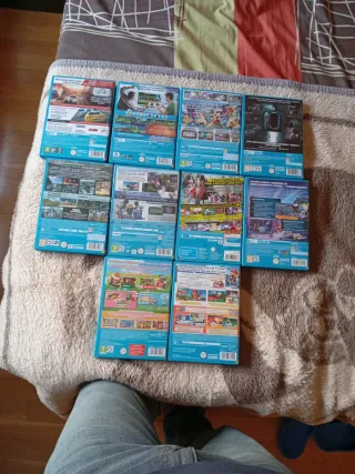 Lote 10 Videojuegos Wii U