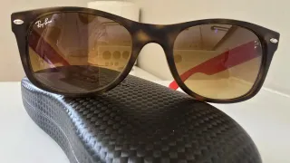Gafas de sol Ray-Ban RB2132 Negras y Rojas