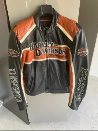 Chaqueta Piel Harley Davidson Original
Talla L USA