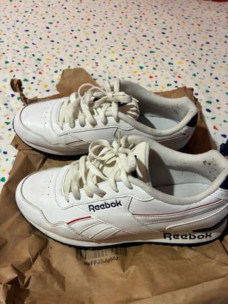 Zapatillas Reebok Clásicas Blancas Talla 41