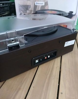 Tocadiscos Retro Lauson XN092 marrón