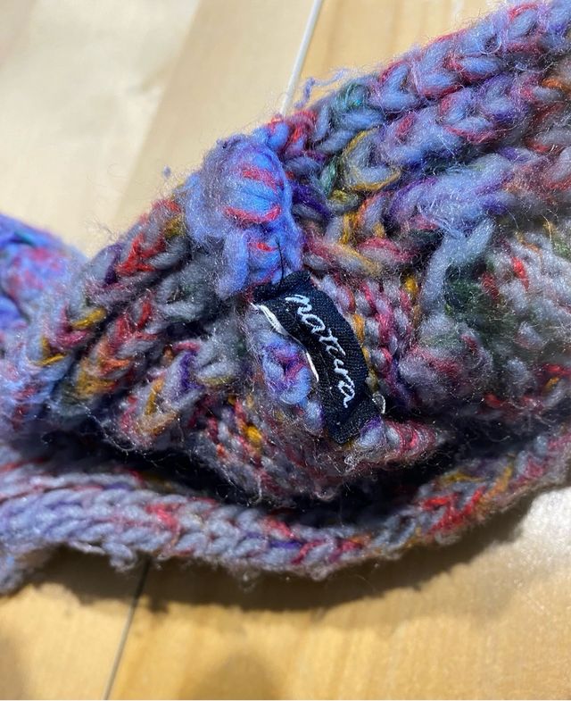 Bufanda cerrada de colores