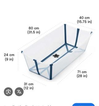 Bañera Stokke Flexi Bath Azul