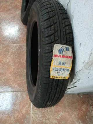 Dos ruedas nuevas medidas 135/80R15
73 T