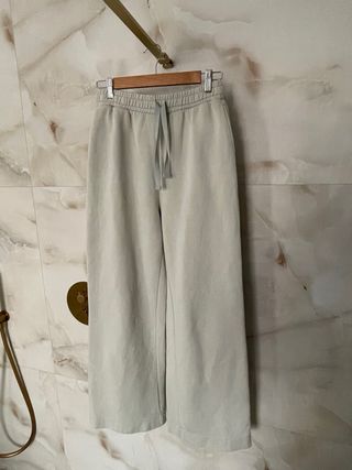 Pantalón chándal H&M verde claro Talla M