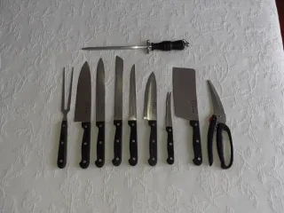 Set de Cuchillos y Utensilios de Cocina