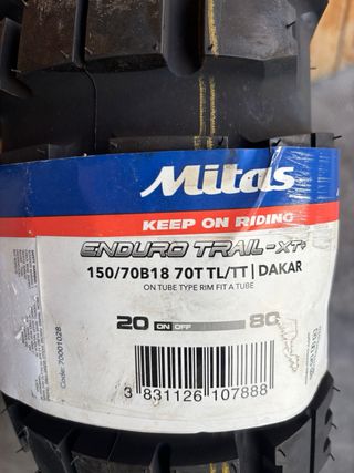 Juego Neumáticos Mitas ENDURO TRAIL XT+ Dakar