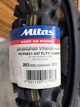 Juego Neumáticos Mitas ENDURO TRAIL XT+ Dakar