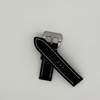 CORREA TIPO PANERAI DE PIEL NEGRA JACOB STRAP