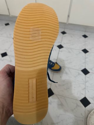 Zapatillas Álvaro Moreno Azul/Amarillo Talla 44