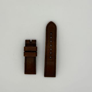 CORREA TIPO PANERAI DE PIEL MARRON JACOB STRAP