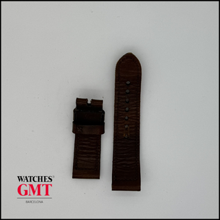 CORREA TIPO PANERAI DE PIEL MARRON JACOB STRAP