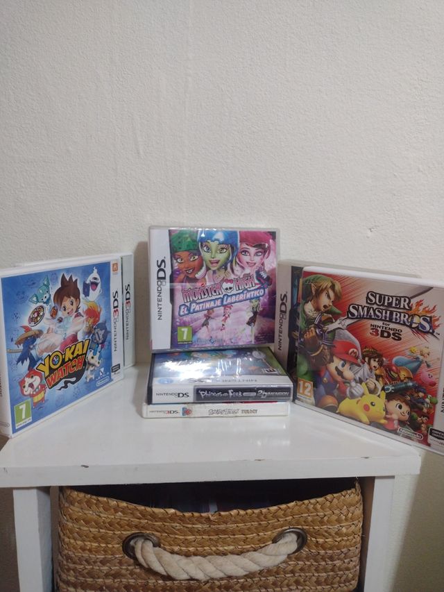 7 Juegos Nintendo DS: Monster High, Angry Birds, P