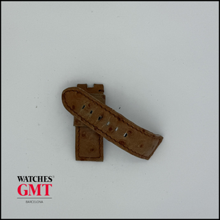 CORREA TIPO PANERAI DE PIEL MARRON JACOB STRAP