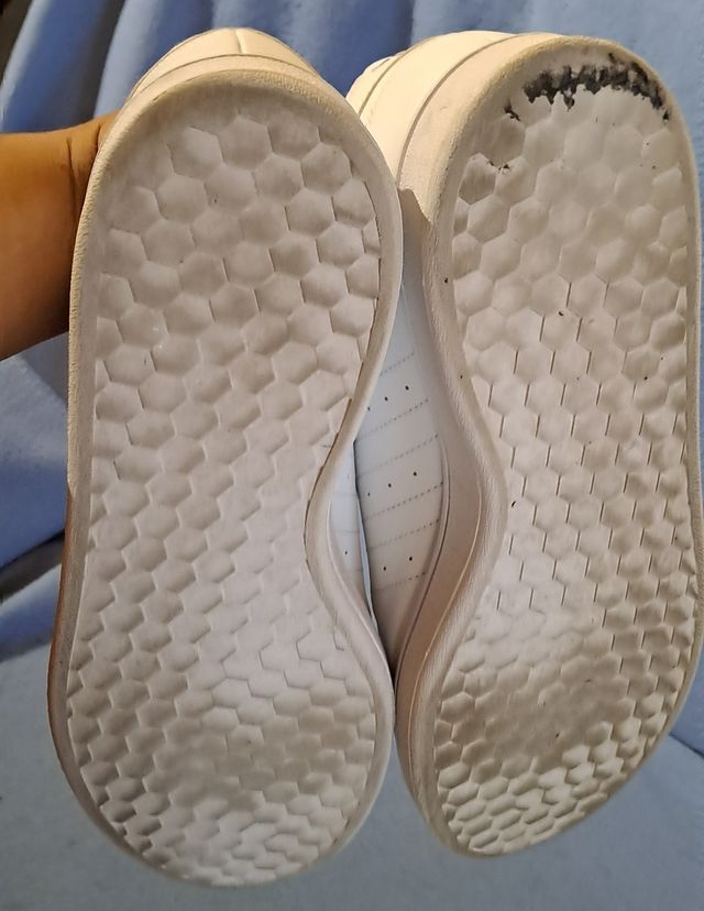 Zapatillas Adidas Talla 46 Blancas Negras