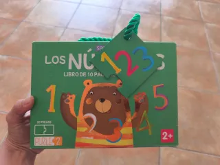Puzzle infantil números y animales SASSI